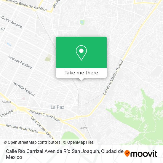 Calle Río Carrizal Avenida Río San Joaquín map