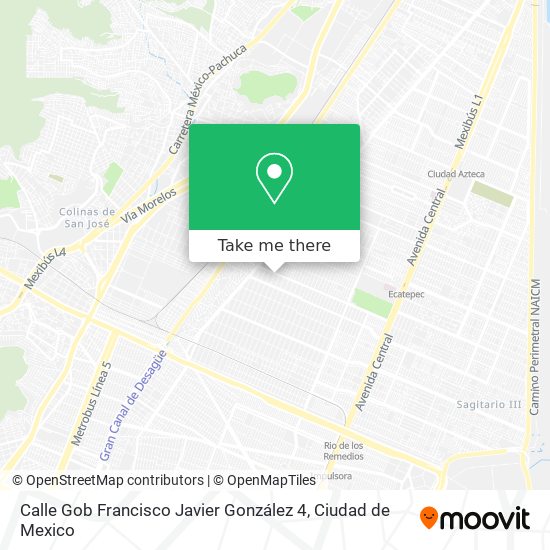 Calle Gob Francisco Javier González 4 map