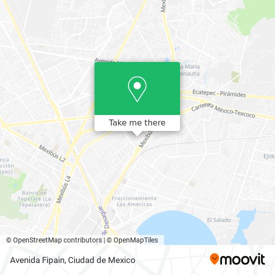 Avenida Fipain map