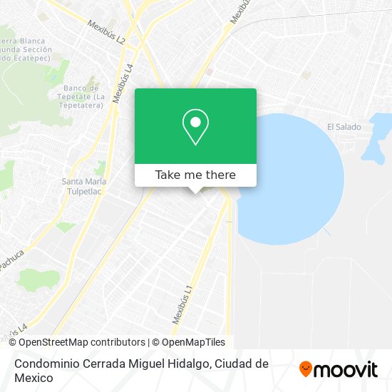 Mapa de Condominio Cerrada Miguel Hidalgo