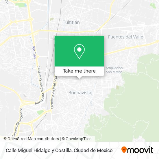 Calle Miguel Hidalgo y Costilla map