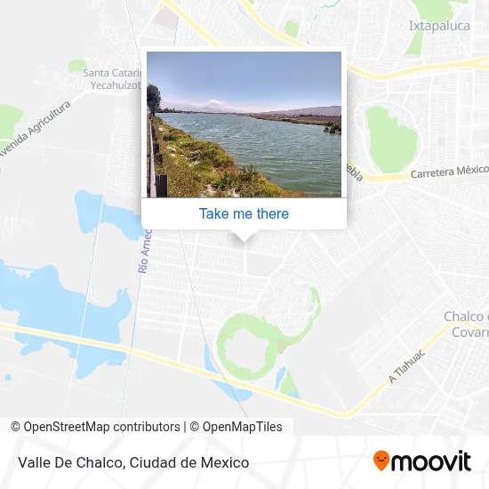 Valle De Chalco map