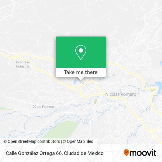 Mapa de Calle González Ortega 66