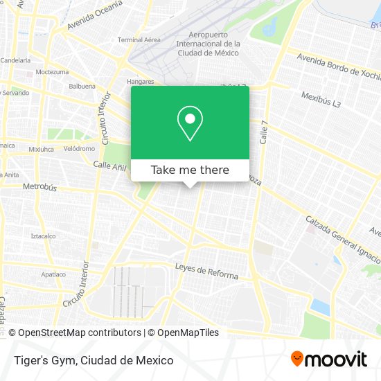 Mapa de Tiger's Gym