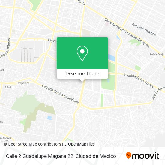 Mapa de Calle 2 Guadalupe Magana 22