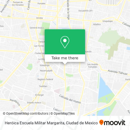 Mapa de Heróica Escuela Militar Margarita