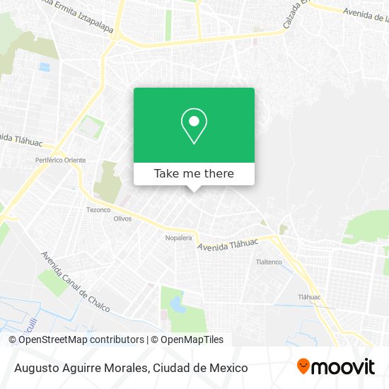 Mapa de Augusto Aguirre Morales