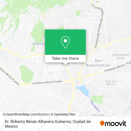 Dr. Roberto Renan Albavera Gutierrez map