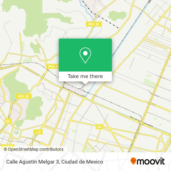 Calle Agustín Melgar 3 map