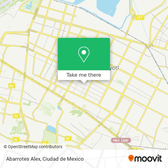 Abarrotes Alex map