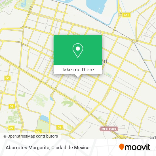 Abarrotes Margarita map