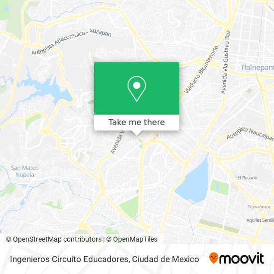 Ingenieros Circuito Educadores map