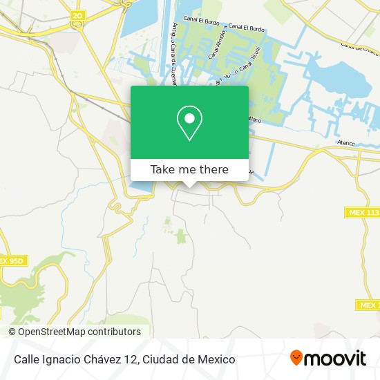 Mapa de Calle Ignacio Chávez 12