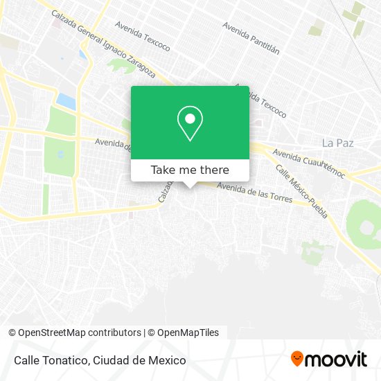 Calle Tonatico map