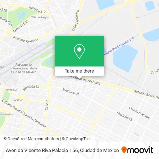 Mapa de Avenida Vicente Riva Palacio 156