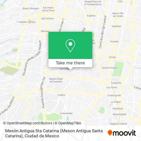 Mesón Antigua Sta Catarina (Meson Antigua Santa Catarina) map
