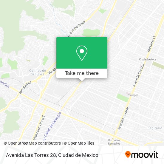 Avenida Las Torres 28 map