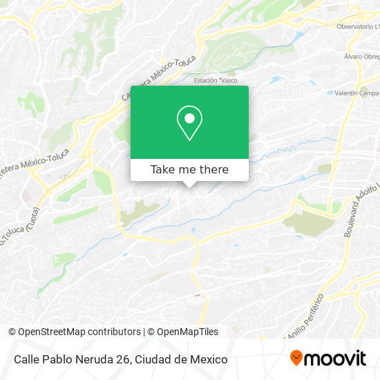 Calle Pablo Neruda 26 map