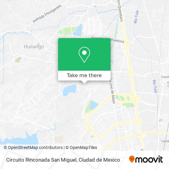 Circuito Rinconada San Miguel map