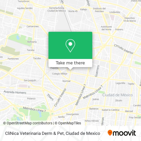 ClíNica Veterinaria Derm & Pet map