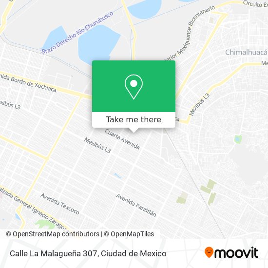 Calle La Malagueña 307 map