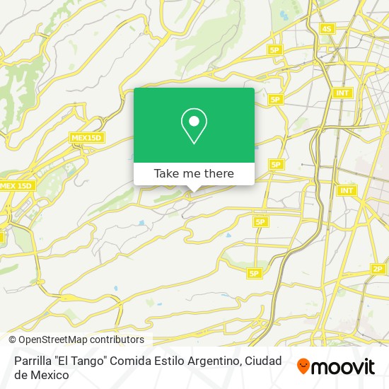 Parrilla "El Tango" Comida Estilo Argentino map