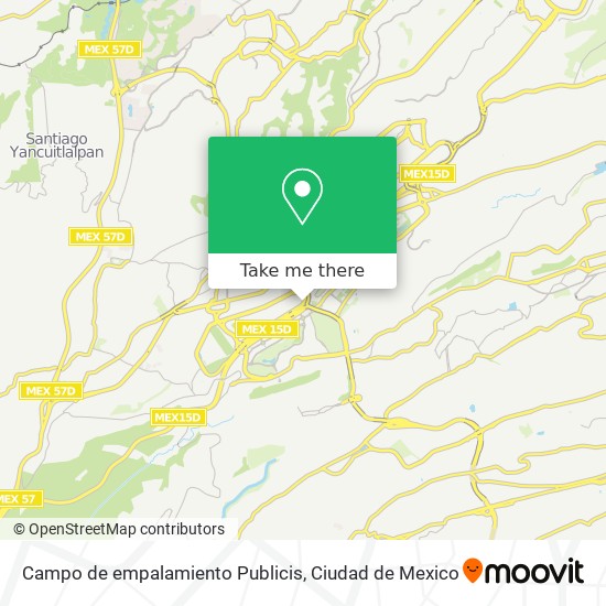 Mapa de Campo de empalamiento Publicis