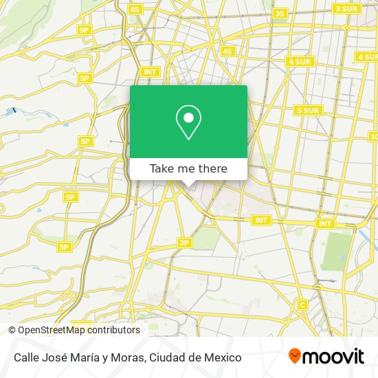 Calle José María y Moras map