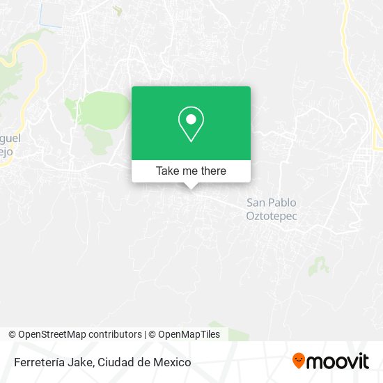 Ferretería Jake map