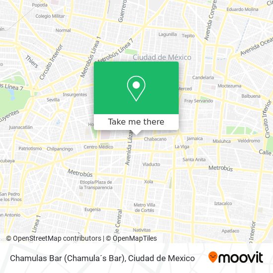 Chamulas Bar (Chamula´s Bar) map