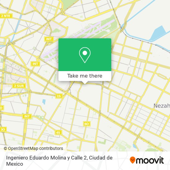 Ingeniero Eduardo Molina y Calle 2 map