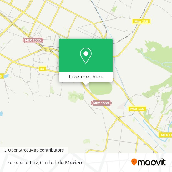 Papelería Luz map