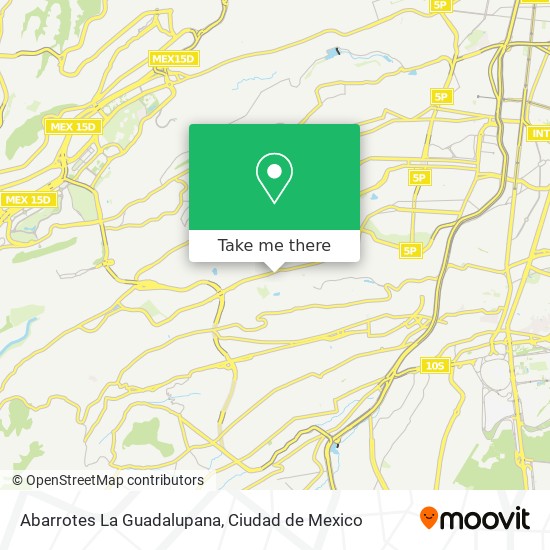 Abarrotes La Guadalupana map