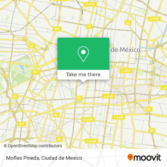 Mofles Pineda map