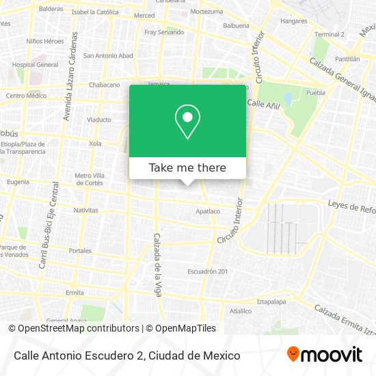 Calle Antonio Escudero 2 map