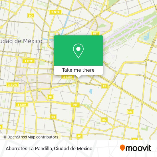 Abarrotes La Pandilla map