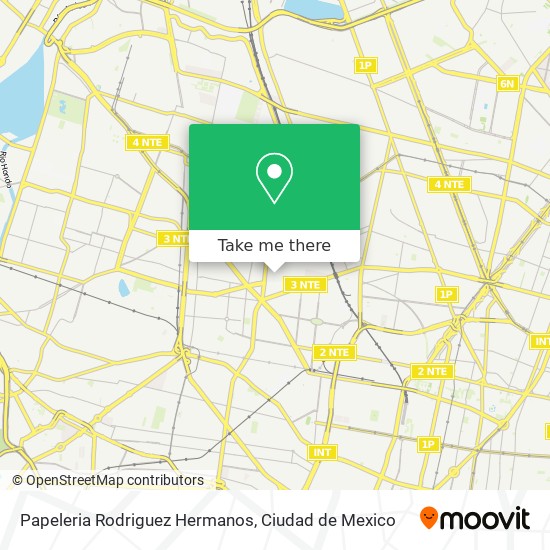 Papeleria Rodriguez Hermanos map
