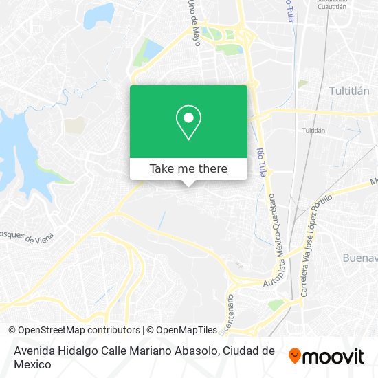 Avenida Hidalgo Calle Mariano Abasolo map