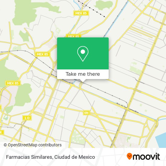 Farmacias Similares map