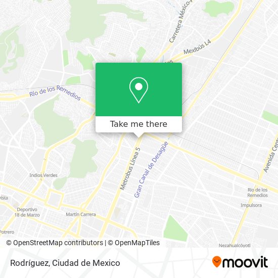 Rodríguez map