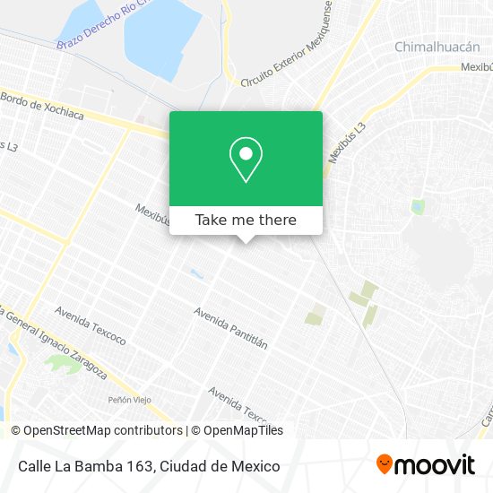 Mapa de Calle La Bamba 163