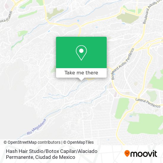Hash Hair Studio / Botox Capilar / Alaciado Permanente map