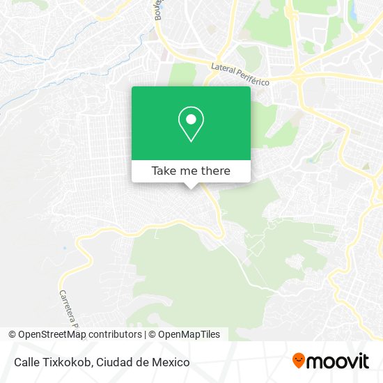 Calle Tixkokob map