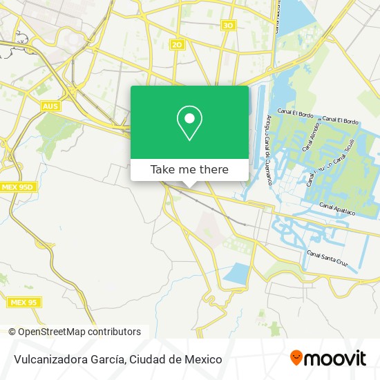 Mapa de Vulcanizadora García
