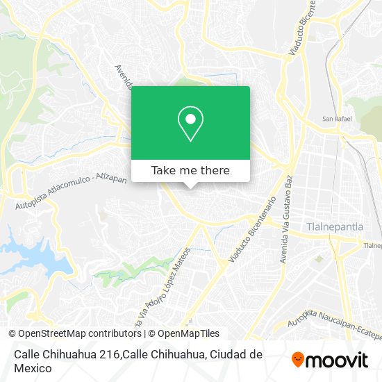Calle Chihuahua 216,Calle Chihuahua map