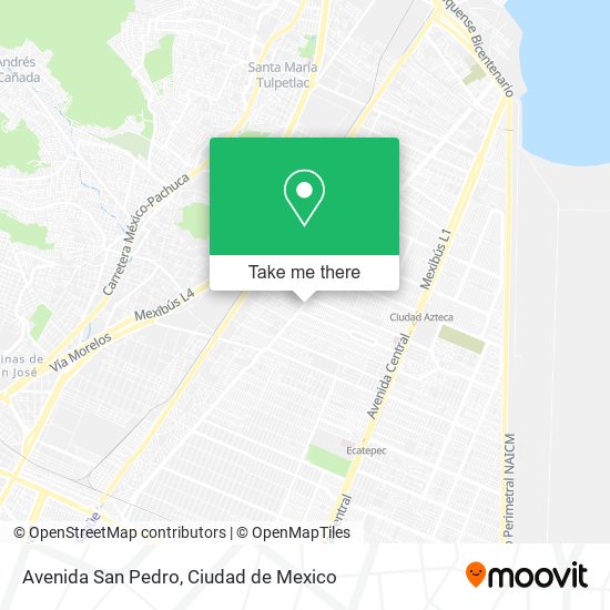 Mapa de Avenida San Pedro
