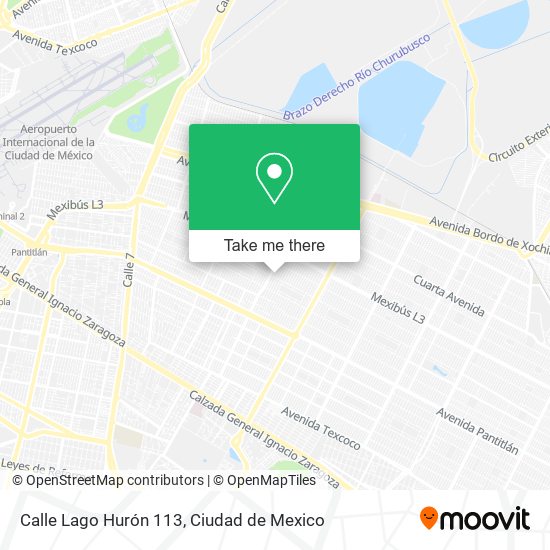 Calle Lago Hurón 113 map