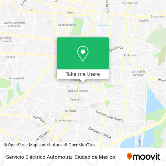 Servicio Eléctrico Automotriz map