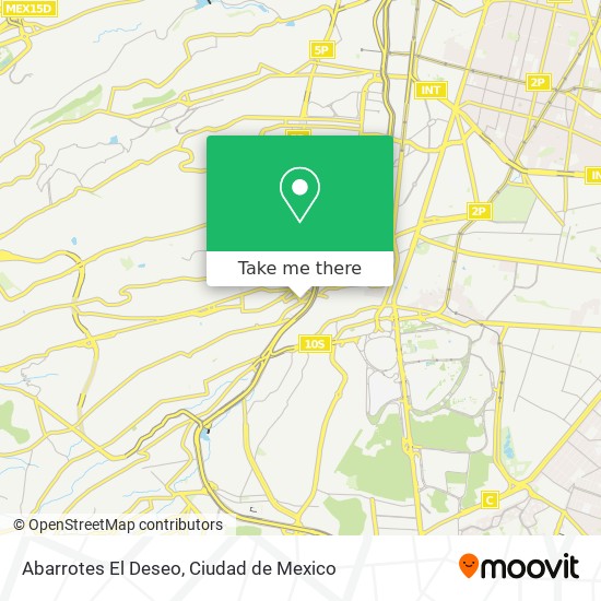 Abarrotes El Deseo map