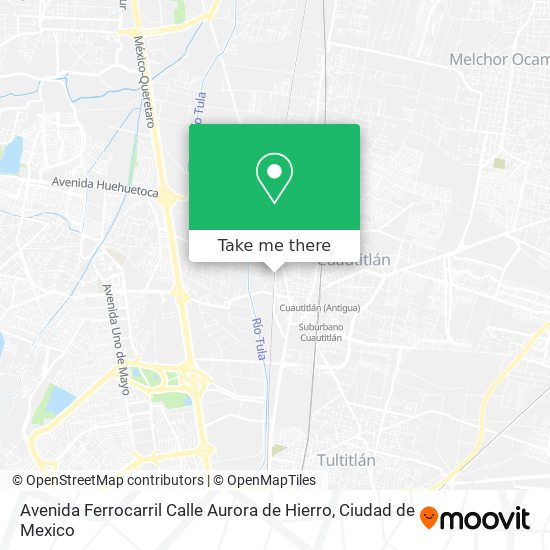Mapa de Avenida Ferrocarril Calle Aurora de Hierro
